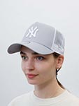 Бейсболка NEW ERA арт. 11588490 New York Yankees MLB (серый / белый)